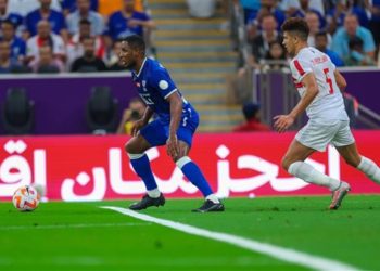 مباراة الهلال السعودي والزمالك