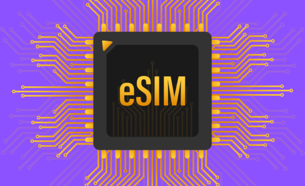 شريحة eSIM الإلكترونية