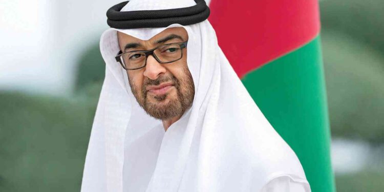 الشيخ محمد بن زايد آل نهيان رئيس دولة الإمارات