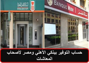 أسعار الفائدة على حسابات التوفير في البنك الأهلي وبنك مصر