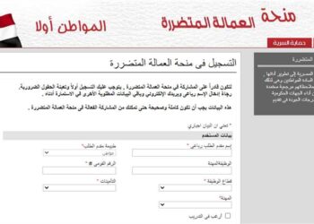 التسجيل في منحة العمالة غير المنتظمة بالرقم القومي 2023 وموعد صرف المنحة