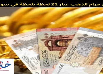 سعر جرام الذهب عيار 21 لحظة بلحظة في سوريا - مجلة خبري