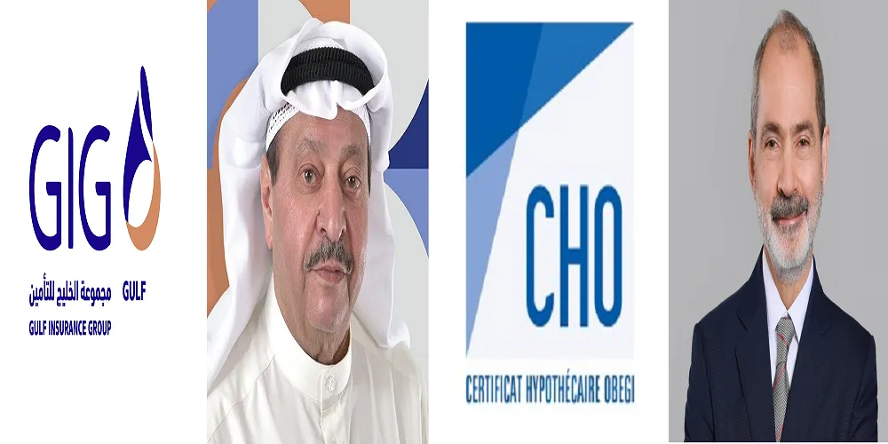 رياض بشاره عبجي رئيس مجلس إدارة CHO Advisory - خالد الحسن الرئيس التنفيذي - مجموعة الخليج للتأمين