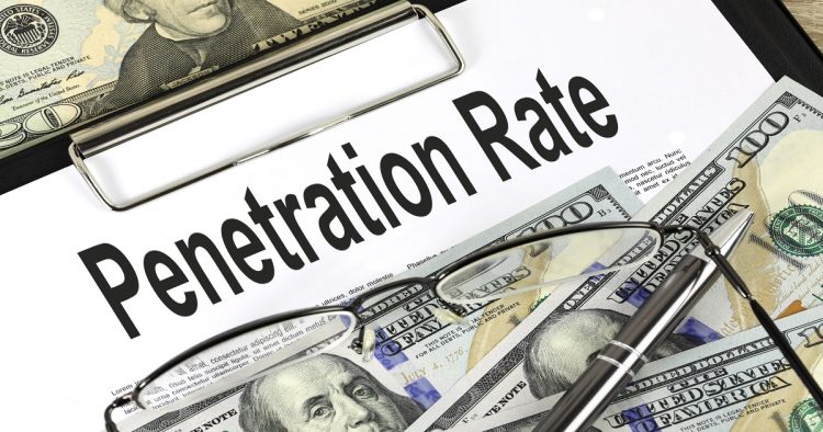 معدل الاختراق   Penetration Rate